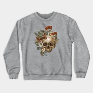 Vintage skull mushroom Retro tee Crewneck Sweatshirt